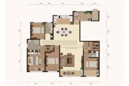 伊方锦5室2厅1厨3卫建面257.0㎡