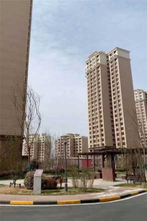 东丽湖万科城赏溪苑实景图