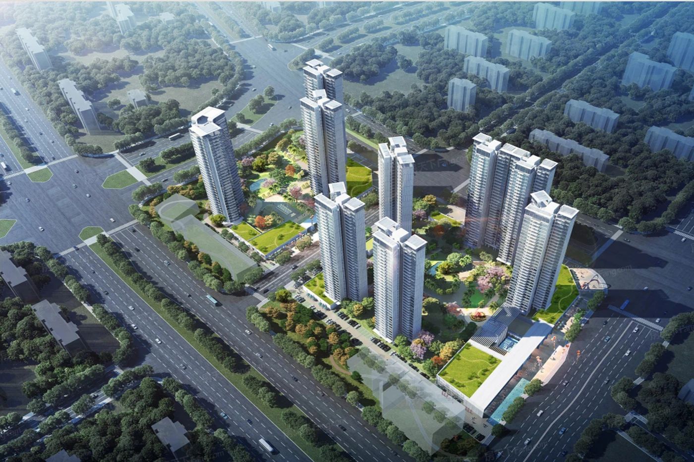 卓越·晴翠府图片_样板间图_位置图_装修效果图-广州房天下
