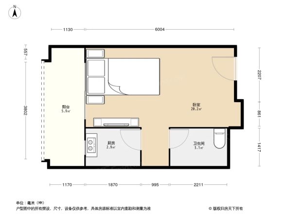佛奥棕榈园户型图