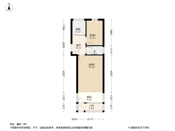 汉中门大街19号户型图