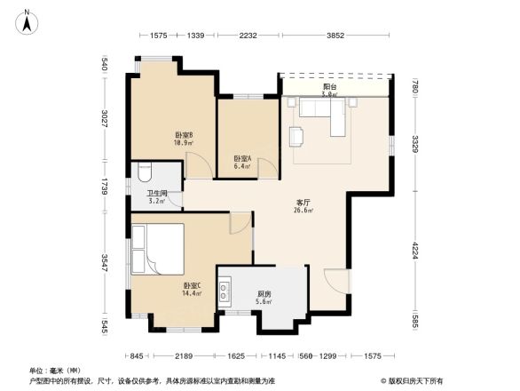 万科金御华府户型图
