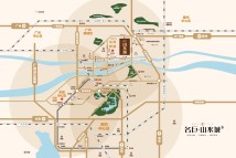 名巨山水城三期项目交通图