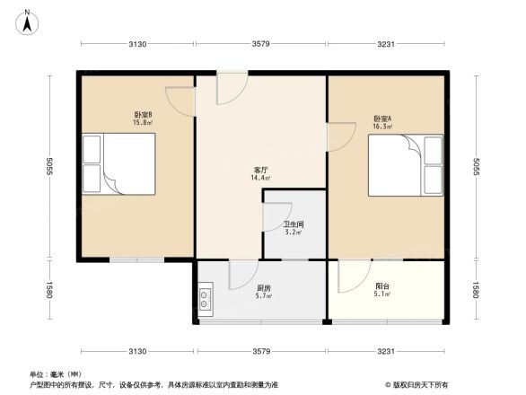 涿州市农行生活小区户型图