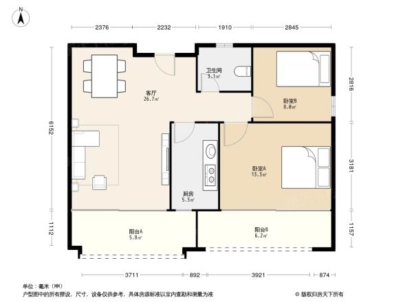 佛奥棕榈园户型图