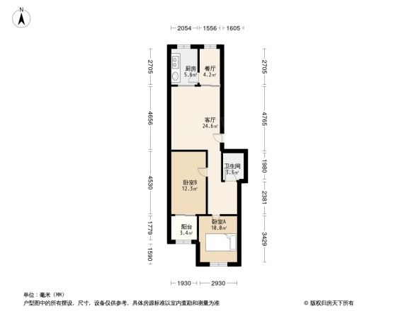 涿州市农行生活小区户型图