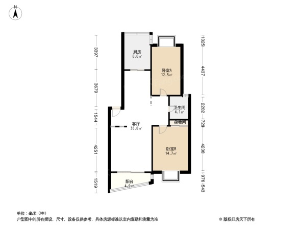 枫亚苑户型图