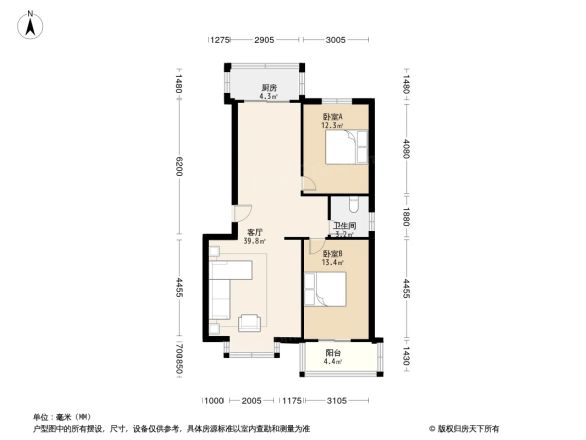 长天小区户型图