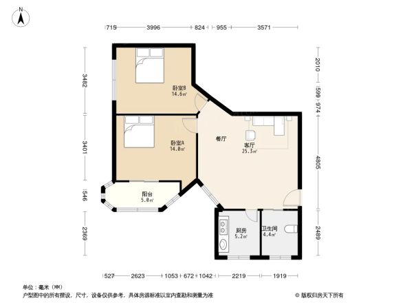 团结花苑户型图
