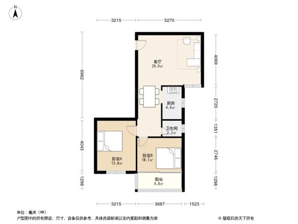 名都凯旋城户型图