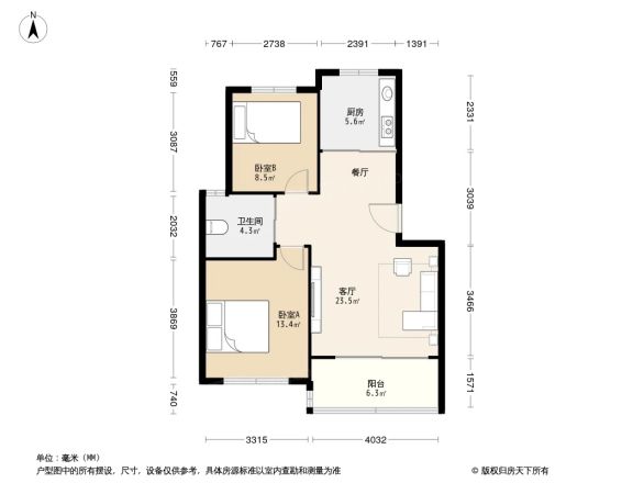 慧华东苑户型图