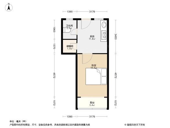 友谊大楼户型图