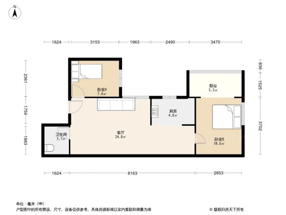 名都凯旋城户型图
