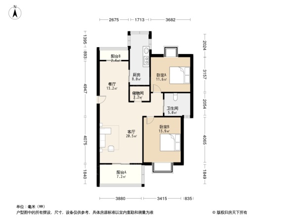 莱金佳园户型图