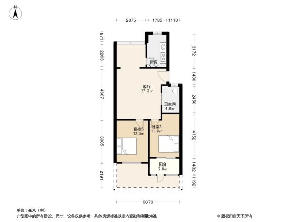 团结花苑户型图