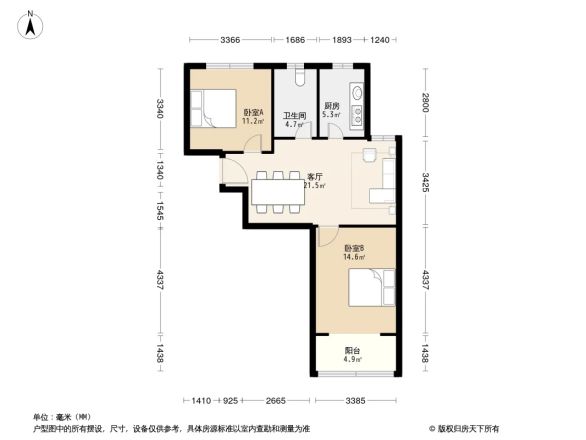 华富小区户型图