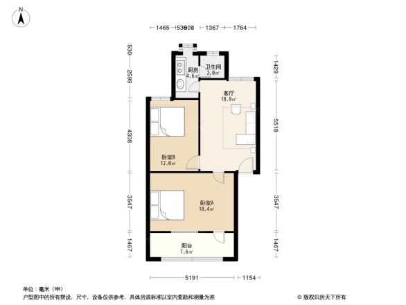 名都凯旋城户型图