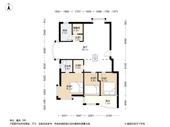 银力家园户型图