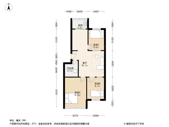 鑫龙佳苑户型图