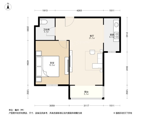 柴楼新庄园隆园户型图