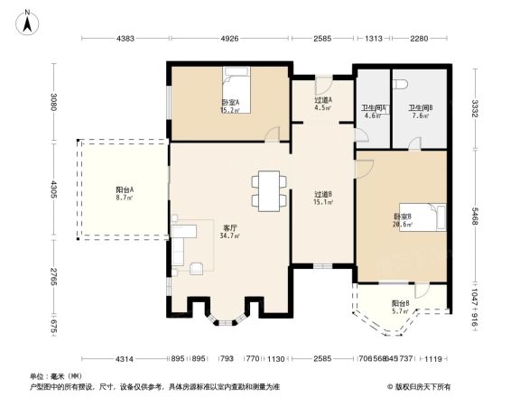 竞衡古北88大厦户型图