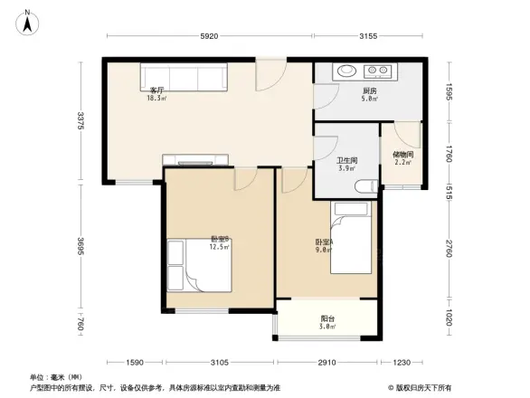 滨海欣嘉园户型图