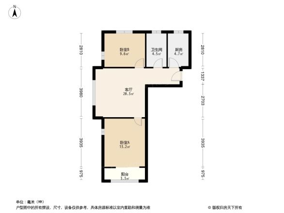 华城庭苑户型图