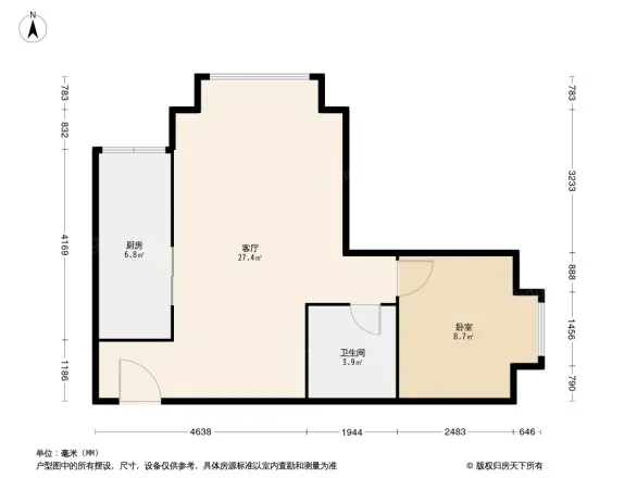 中新城上城二期尚佳新苑户型图