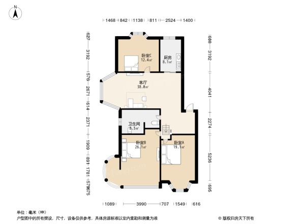 怡和苑户型图