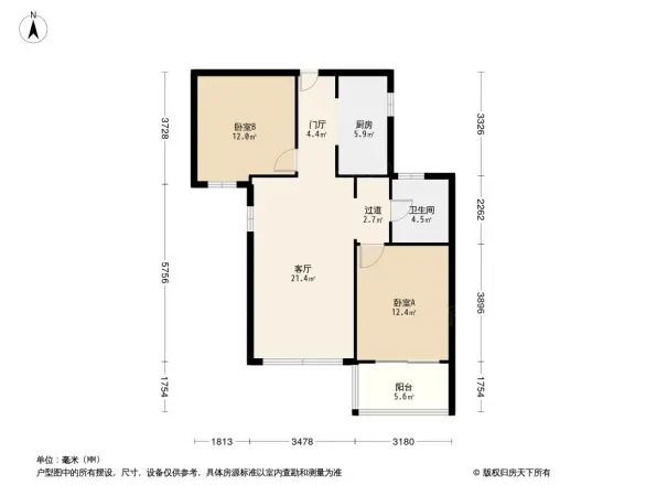 世茂茂悦府户型图