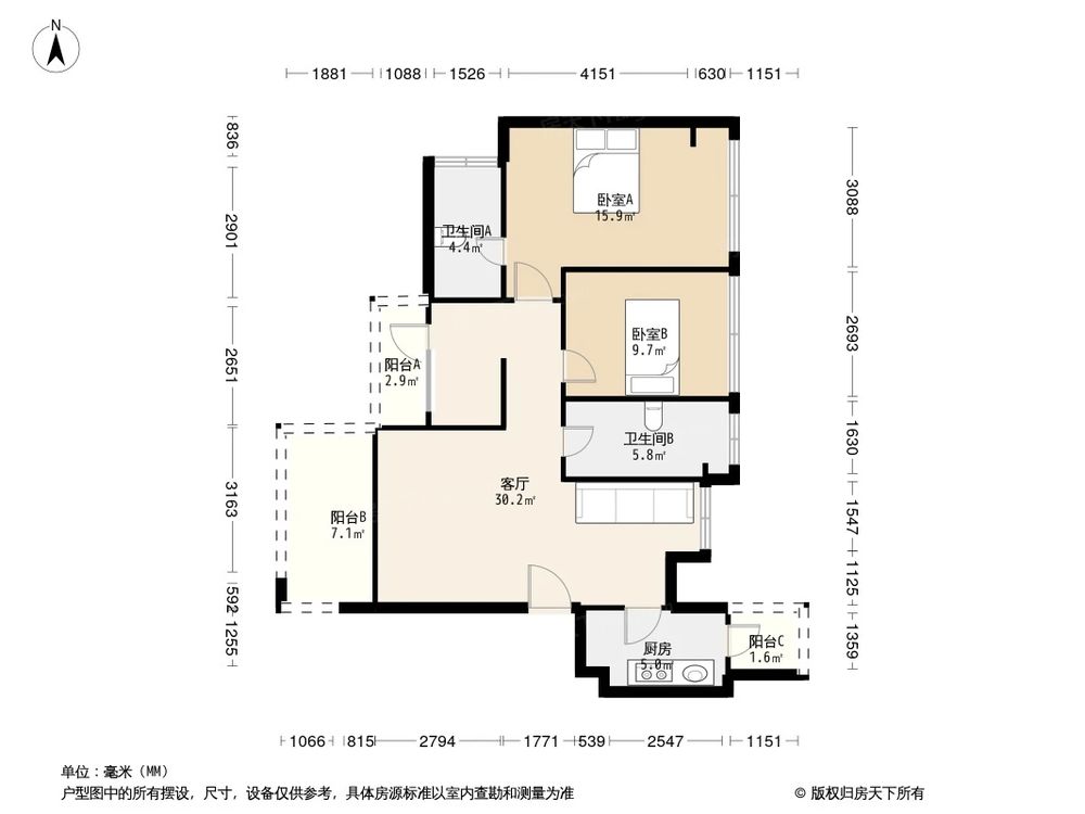 相似户型图