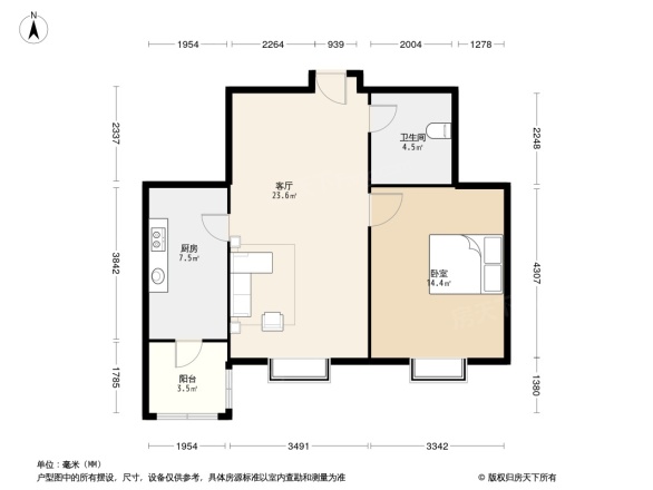四季馨园户型图