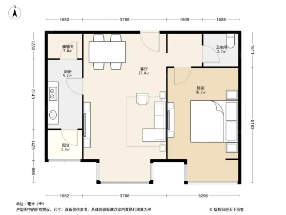 富力城天霖园户型图