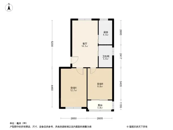 胜阳里户型图
