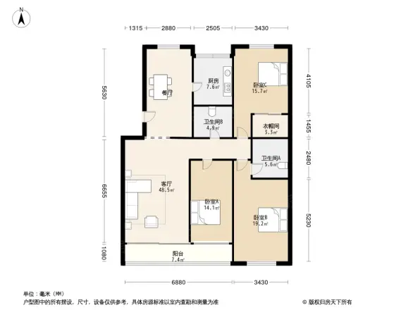 桐景园户型图