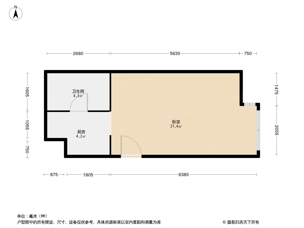 户型图1/2