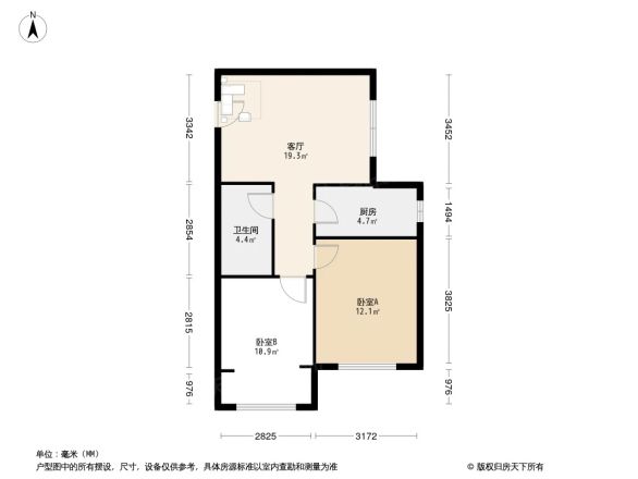 华城庭苑户型图