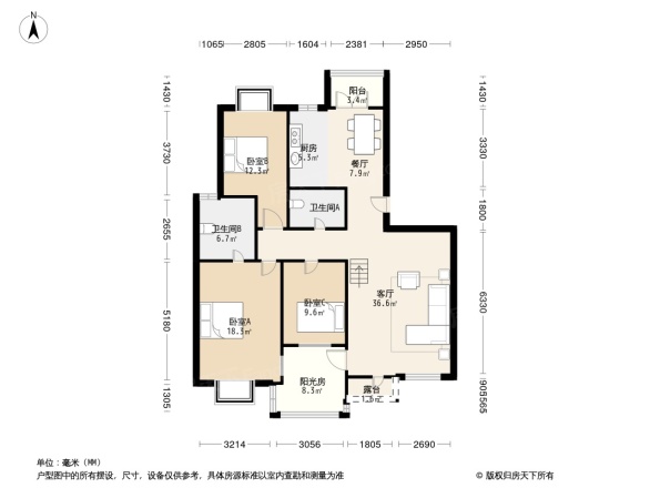半岛豪庭户型图