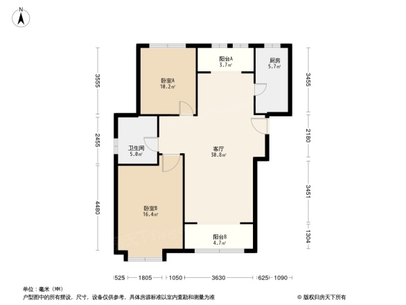 世茂茂悦府户型图