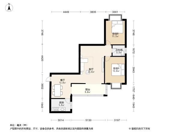 新锐湘都户型图