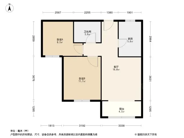 旭辉朗悦湾户型图