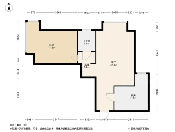 中新城上城一期龙亭家园户型图