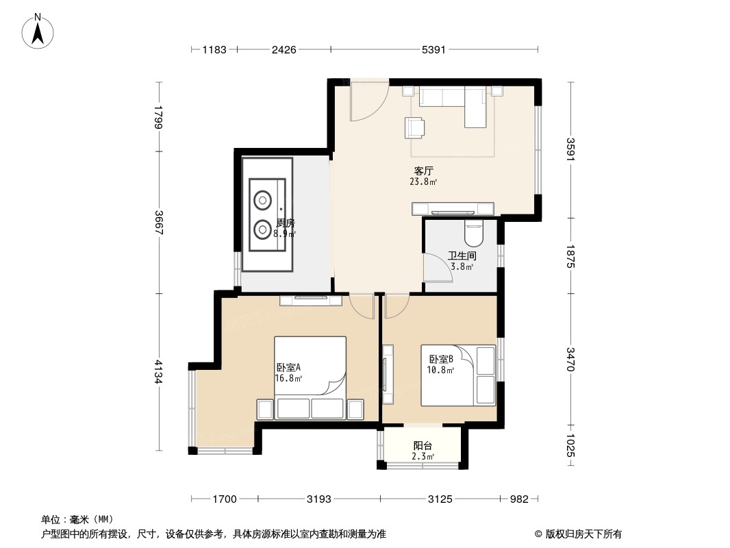 户型图2/2