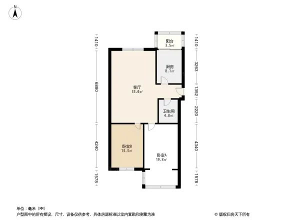 海晶北园户型图