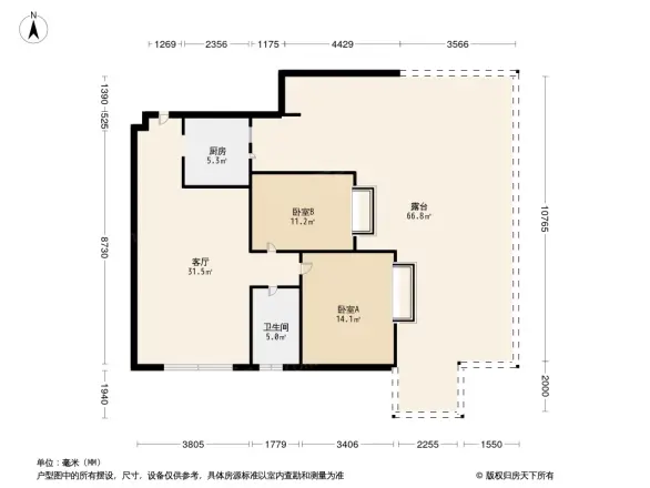 中大君悦金沙四期户型图