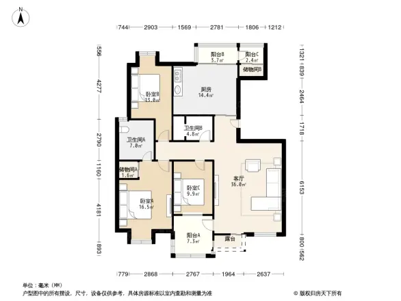 半岛豪庭户型图