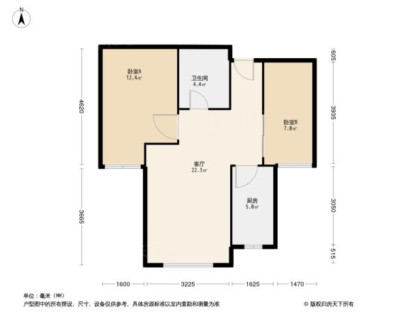 华城庭苑户型图