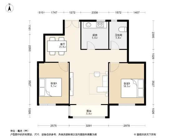 意境兰庭户型图
