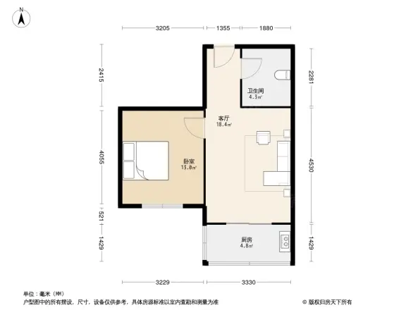 海晶北园户型图