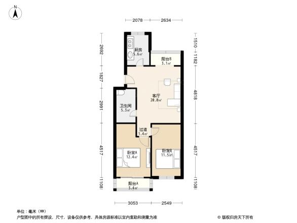 长华里户型图